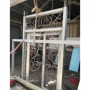 hand forged wrought iron front doors5