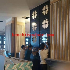5 hotel iron glass doors
