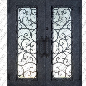 China Fancy Iron Front Doors