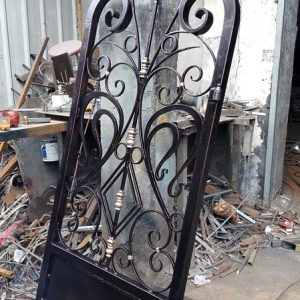 China Driveway Gate Villa Wrought Iron Gates Design Driveway Metal Steel Gate For Sale